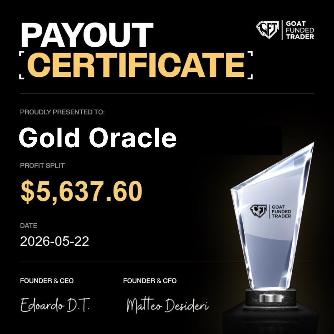 Payout certificate
